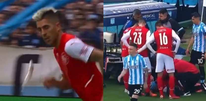 Zaskakujące sceny podczas meczu ligi argentyńskiej. Piłkarz został trafiony rybą [WIDEO] Zdjęcie główne wpisu