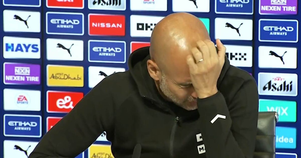 Guardiola nie wytrzymał po pytaniu o Ligę Mistrzów. „Pie*dolę, nie wiem” Zdjęcie główne wpisu