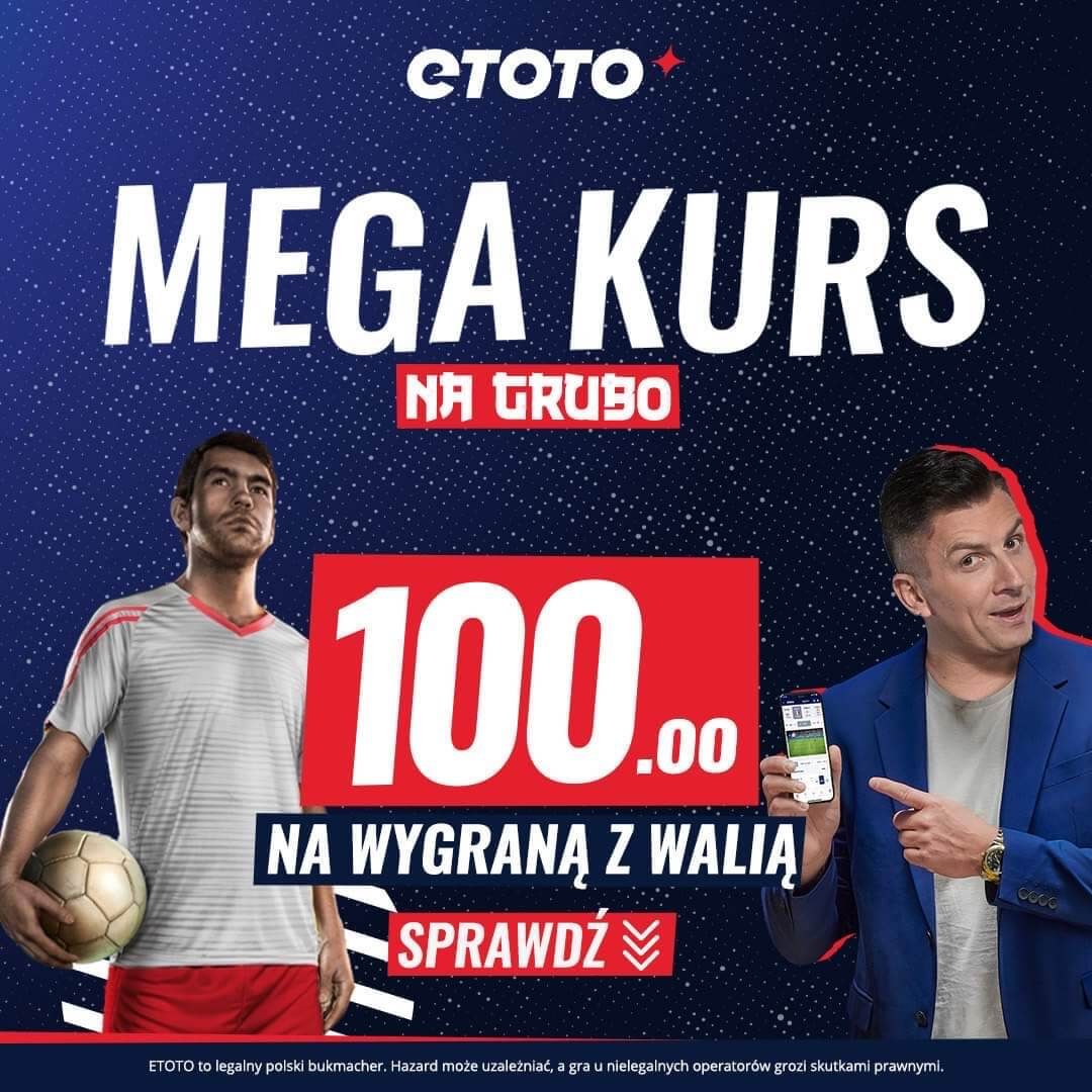 Specjalna promocja na Walia – Polska. Kurs 100 na zwycięstwo Polaków Zdjęcie główne wpisu