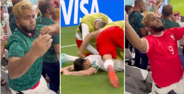 Lewandowski przekazał koszulkę kibicowi, który w ciekawy sposób świętował jego gola: „😂 co za wsparcie” Zdjęcie główne wpisu