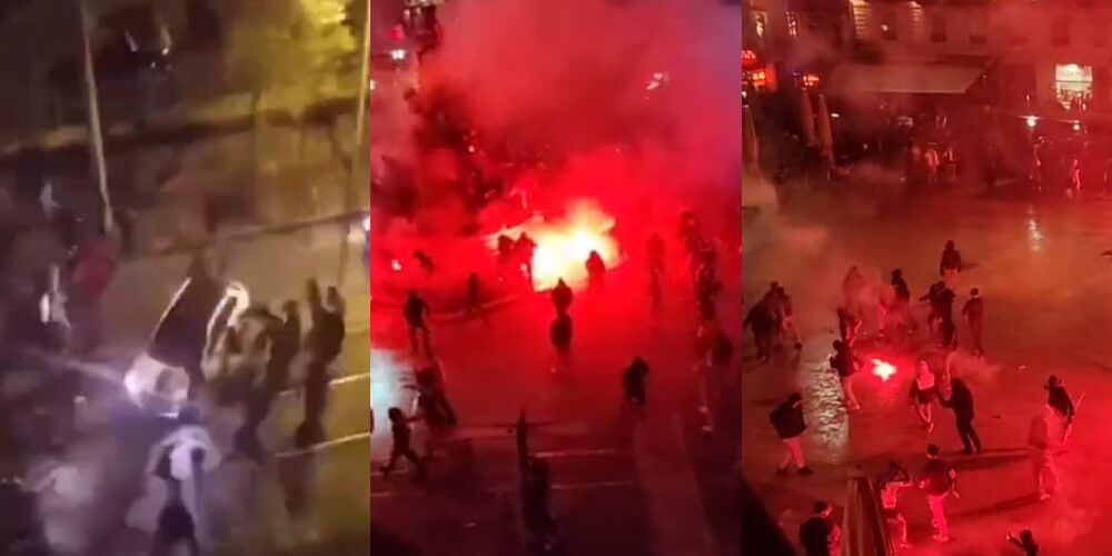 Dantejskie sceny we Francji. Kibice Maroka wszczęli zamieszki. Nie żyje 14-latek Zdjęcie główne wpisu