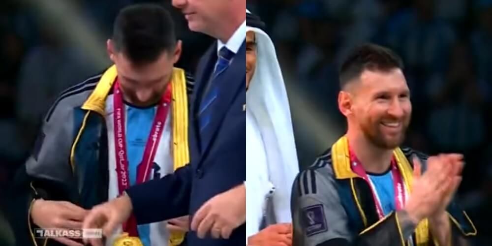 W co był ubrany Messi podczas odbierania pucharu? Strój wywołał masę kontrowersji Zdjęcie główne wpisu