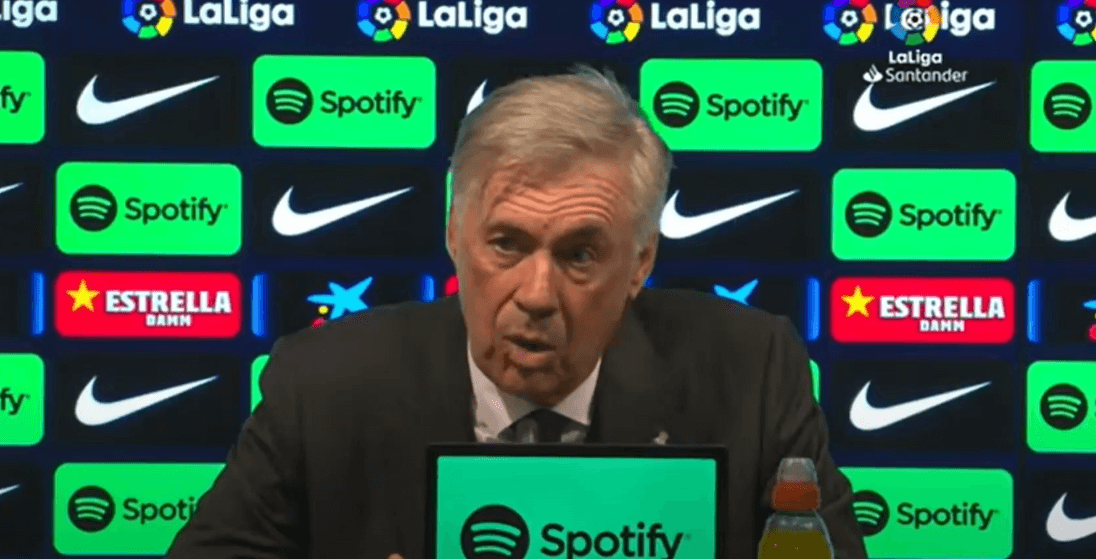 Carlo Ancelotti ma wątpliwości do pracy sędziów po El Clasico. „Nie wygraliśmy z powodu spalonego” Zdjęcie główne wpisu