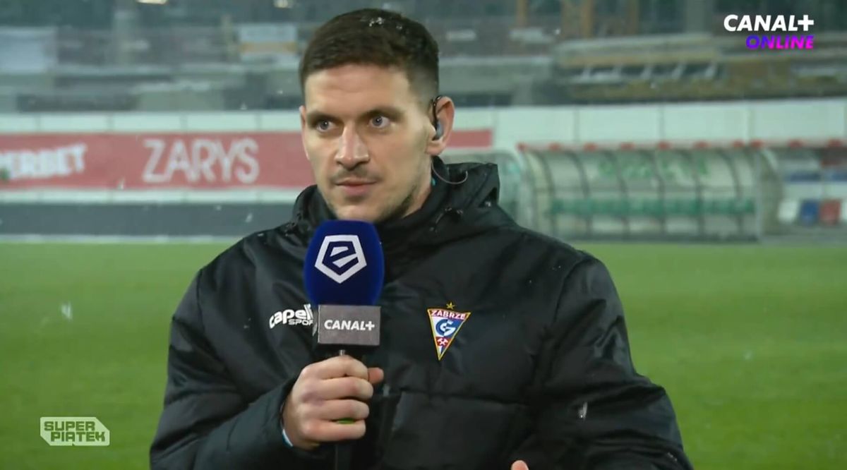 Piłkarz Górnika Zabrze wytłumaczył się ze swojej czerwonej kartki. Nazwał sędziego frajerem Zdjęcie główne wpisu