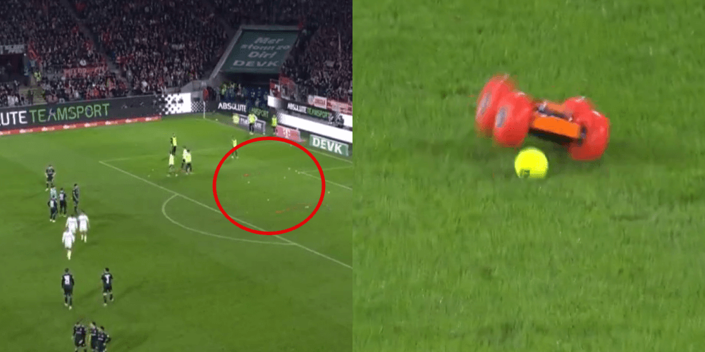 Mecz Bundesligi przerwany przez… zdalnie sterowane samochodziki. Kibice kontynuują protest [WIDEO] Zdjęcie główne wpisu