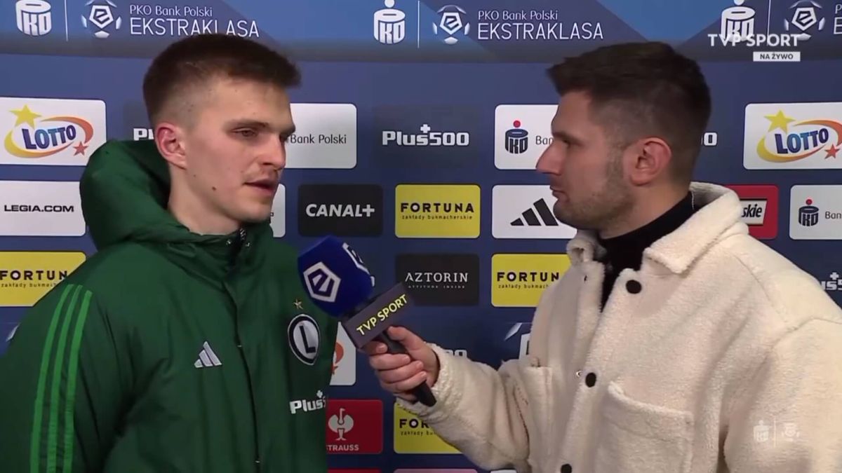 Kibice Legii wściekli na Macieja Rosołka. Nie spodobała im się jego wypowiedź pomeczowa Zdjęcie główne wpisu