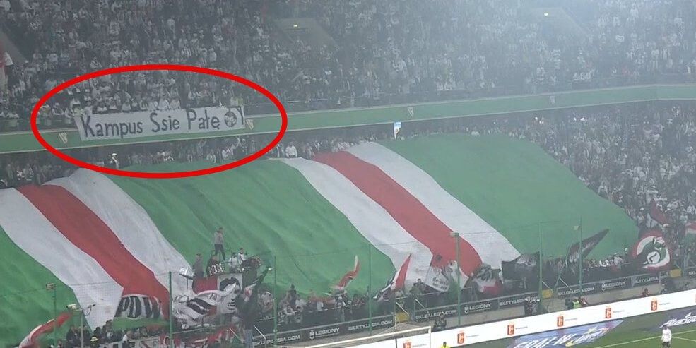 Skandaliczne zachowanie kibiców Legii. Poszło o nową współpracę Polonii Warszawa Zdjęcie główne wpisu