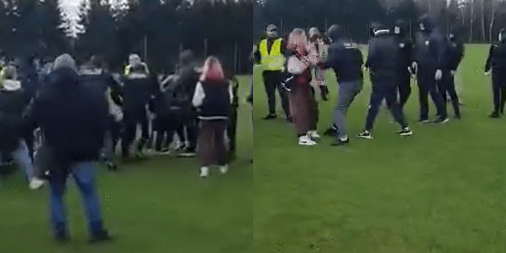 „Kibice” zaatakowali piłkarzy i ich bliskich po zakończeniu meczu. Skandal w V lidze [WIDEO] Zdjęcie główne wpisu