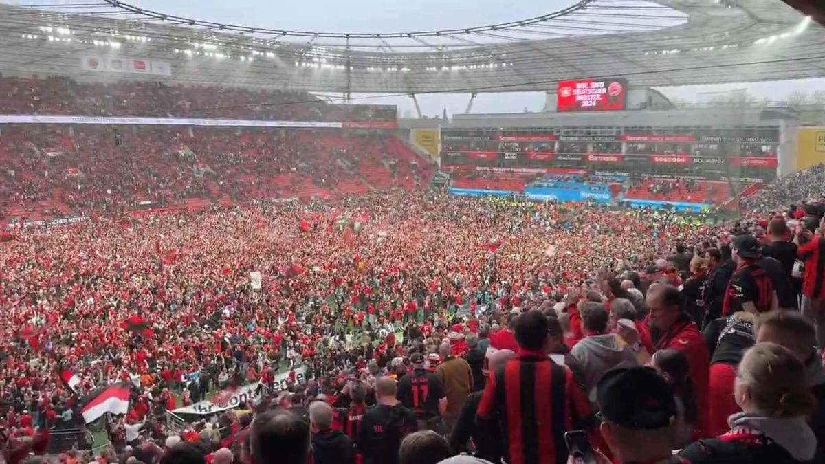 Bayer Leverkusen mistrzem Niemiec! Ogromna radość kibiców [WIDEO] Zdjęcie główne wpisu