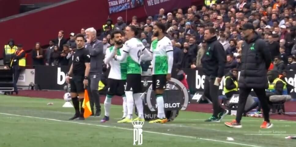Salah vs Klopp! Egipcjanin nie wytrzymał. Szokujące sceny w trakcie meczu z West Hamem [WIDEO] Zdjęcie główne wpisu