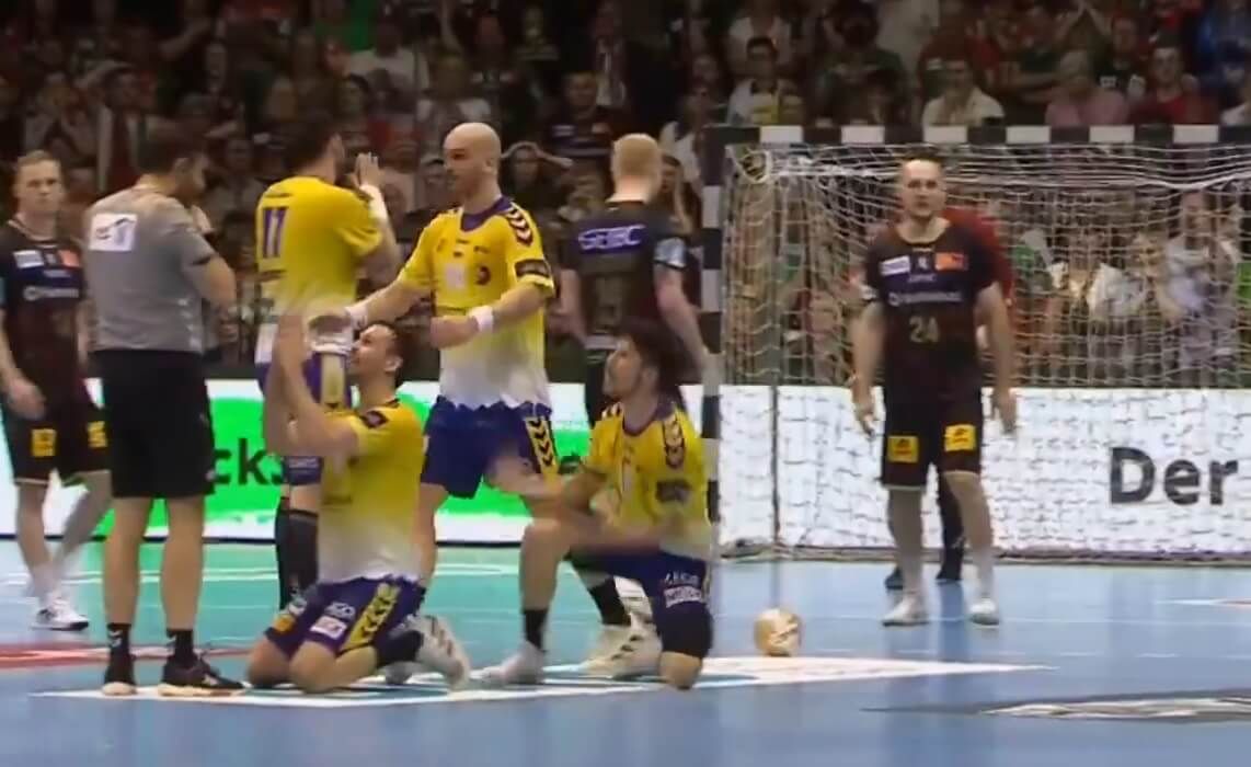 Kontrowersja w ćwierćfinale Ligi Mistrzów w piłce ręcznej. Industria Kielce składa protest Zdjęcie główne wpisu