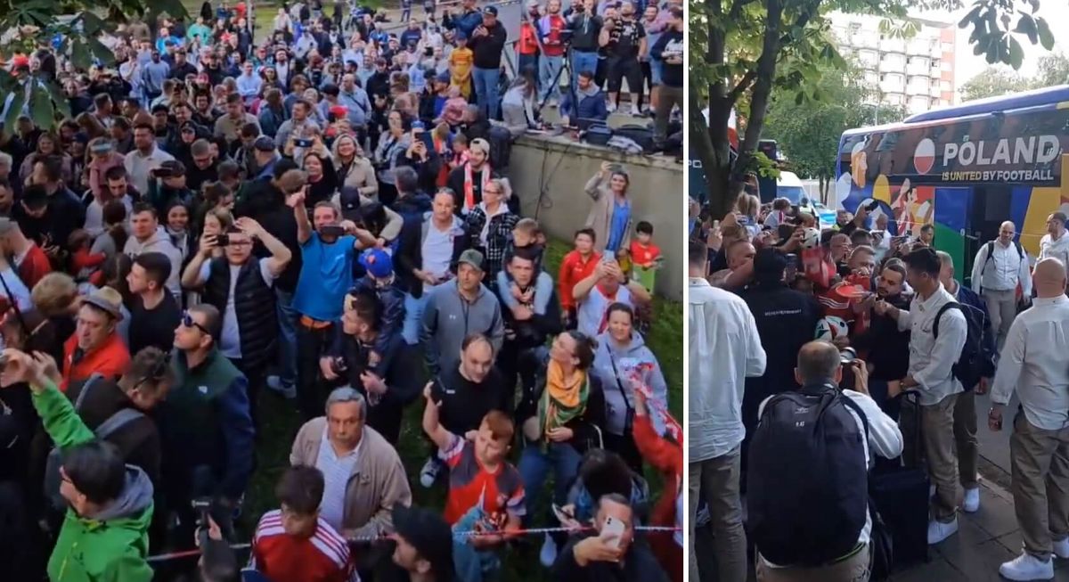 Polscy piłkarze już w Niemczech! Gorące przywitanie przez kibiców [WIDEO] Zdjęcie główne wpisu
