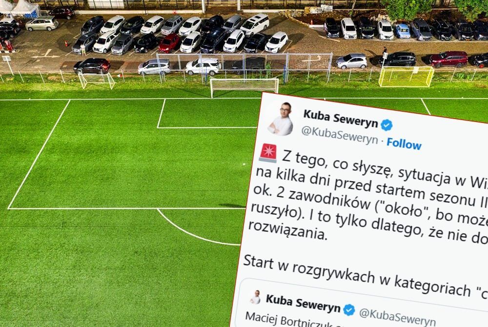 Dramatyczna sytuacja polskiego klubu. Toną w długach. Do gry mają zaledwie 2 piłkarzy Zdjęcie główne wpisu