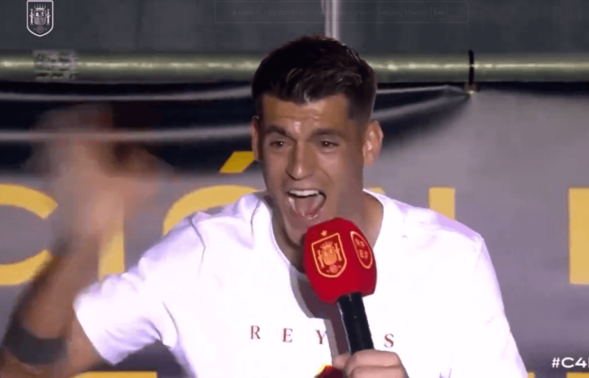 Morata show na mistrzowskiej fecie Hiszpanii! Wbił szpilkę niemieckiemu gwiazdorowi [WIDEO] Zdjęcie główne wpisu