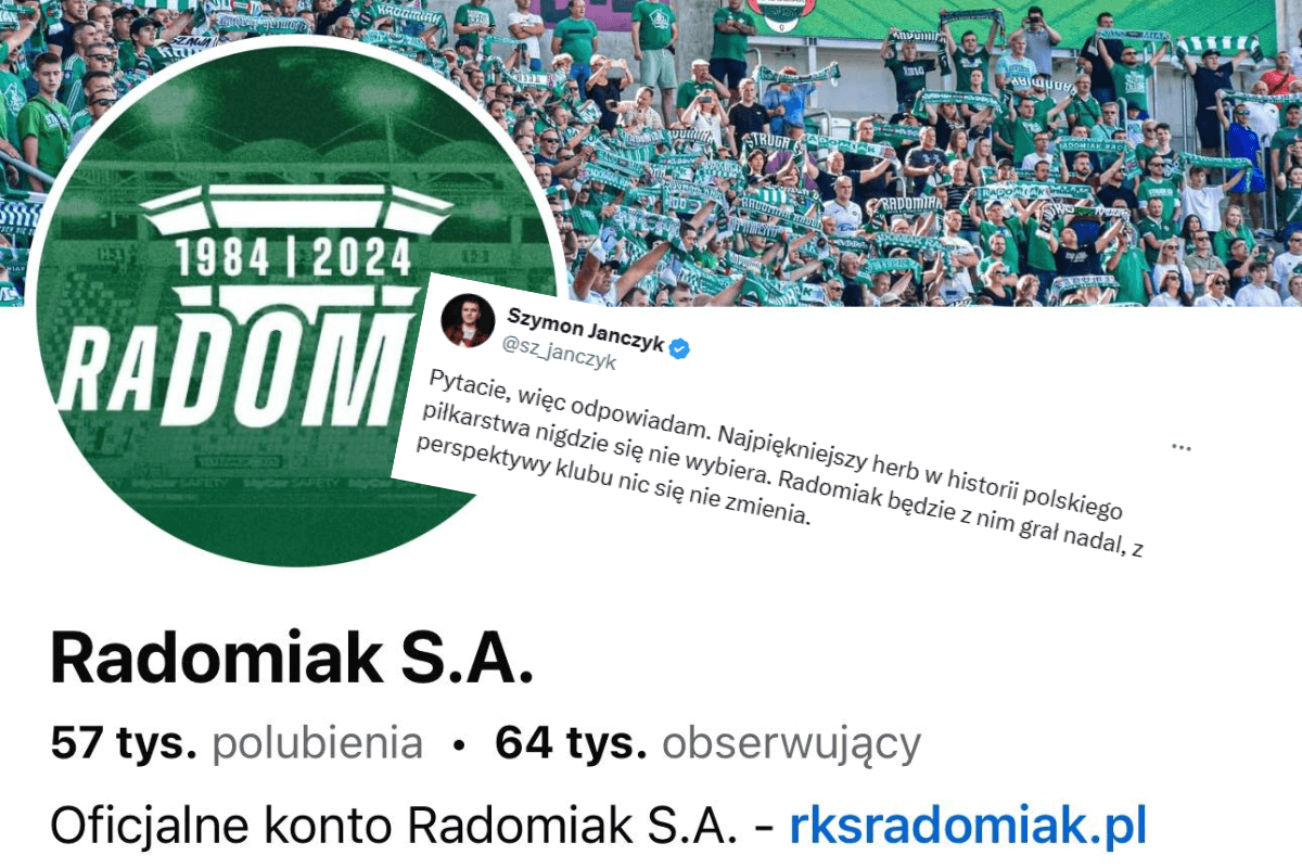 Kulisy sporu o herb i nazwę Radomiaka. „Sytuacja jest absurdalna” Zdjęcie główne wpisu