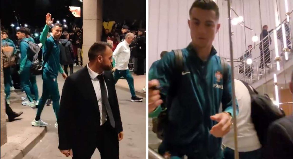 Cristiano Ronaldo hucznie przywitany w Polsce. Portugalczyk znalazł czas dla polskich kibiców [WIDEO] Zdjęcie główne wpisu