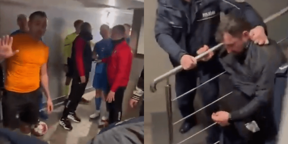 Piłkarze polskiego klubu zaatakowani w szatni! Sami musieli radzić sobie z napastnikami [WIDEO] Zdjęcie główne wpisu
