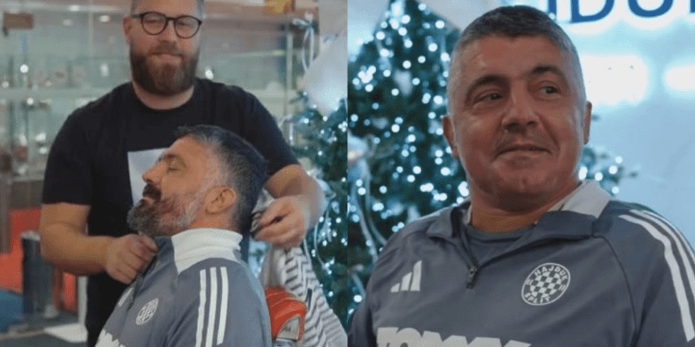 Gennaro Gattuso zmienił się nie do poznania! Włoch zgolił swoją brodę w szczytnym celu Zdjęcie główne wpisu
