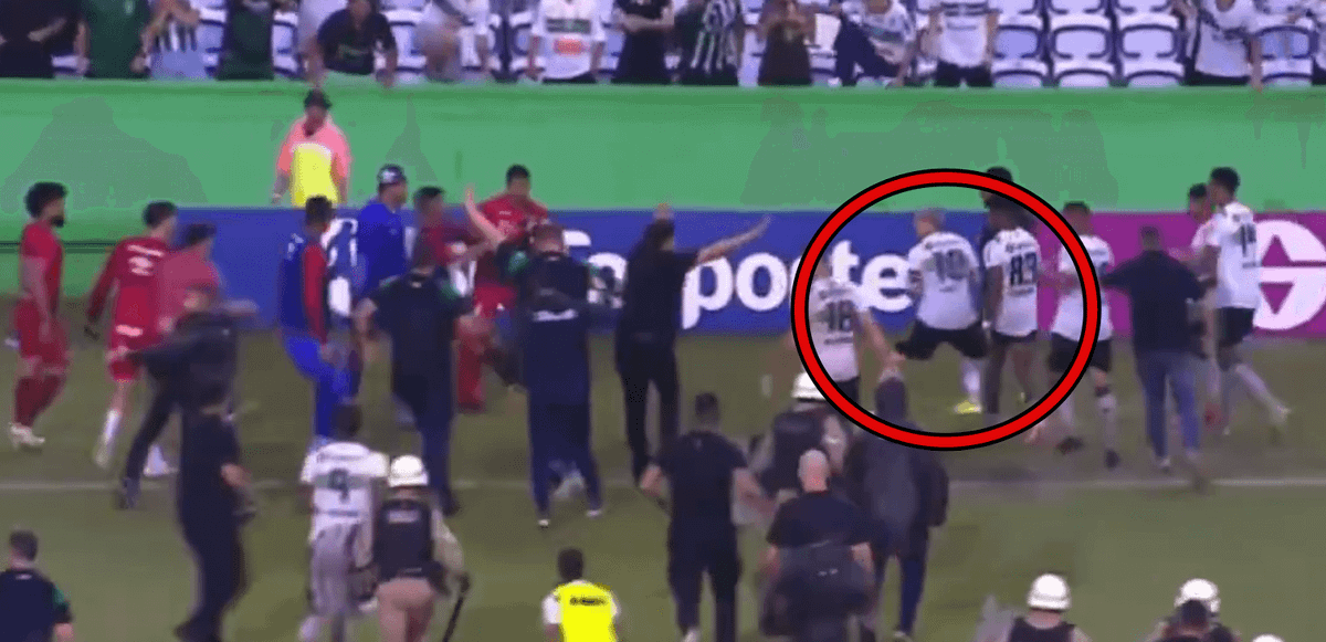 Josue w samym centrum bójki w Brazylii! Sędzia pokazał aż 9 czerwonych kartek [WIDEO] Zdjęcie główne wpisu