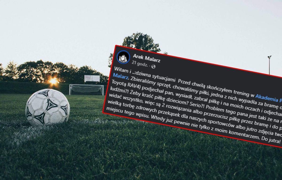Niewiarygodna sytuacja po treningu akademii Arkadiusza Malarza. „Co jest nie tak z ludźmi?!” Zdjęcie główne wpisu