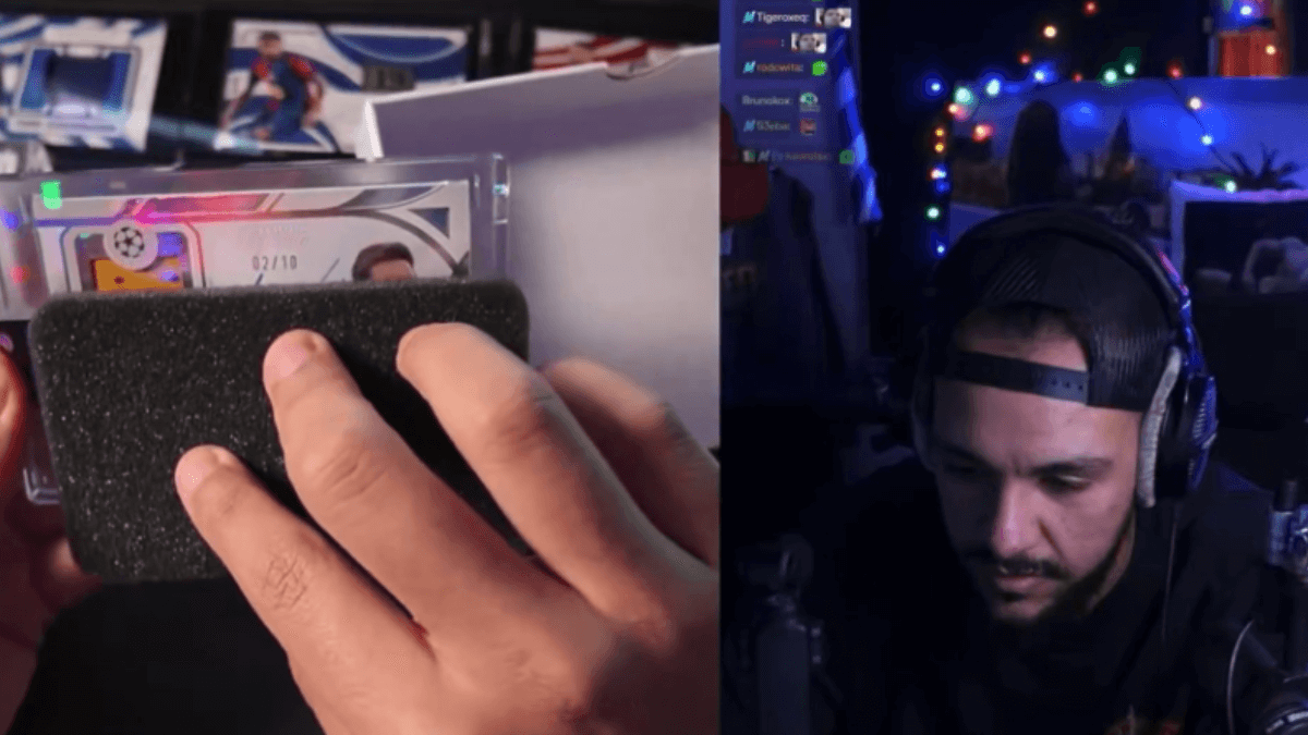 Polski streamer trafił kartę wartą fortunę. Merghani miał w paczce Messiego z autografem i kawałkiem koszulki [WIDEO] Zdjęcie główne wpisu