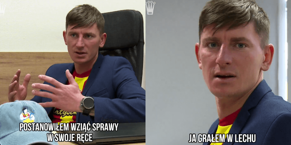 Jacek Kiełb w akcji przed Korona – Lech! Kolejne nagranie w stylu „The Office” [WIDEO] Zdjęcie główne wpisu