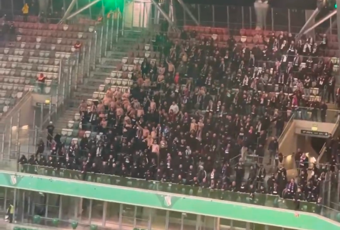 Kibice Górnika podziękowali Legionistom. "Dzięki za wejście" [WIDEO] Zdjęcie główne wpisu