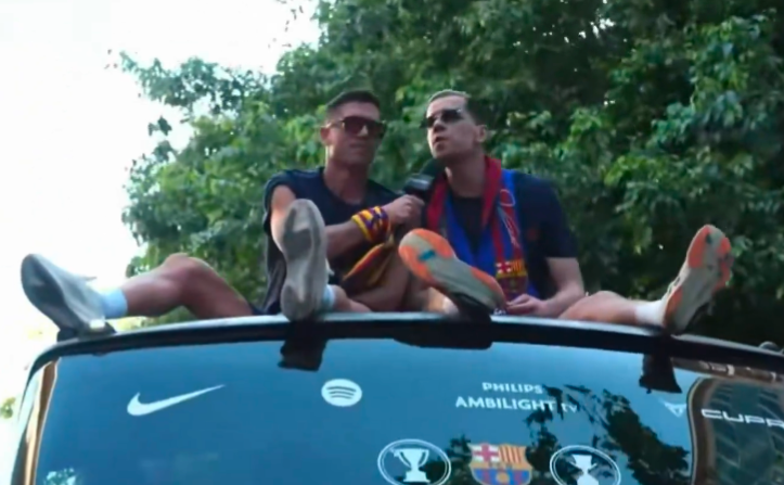 Absolutny HIT! Robert Lewandowski i Wojciech Szczęsny parodiują Jana Tomaszewskiego [WIDEO] Zdjęcie główne wpisu