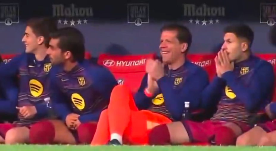 Piłkarz Atletico złapał piłkę w ręce. Wojciech Szczęsny wybuchł śmiechem [WIDEO] Obraz wpisu