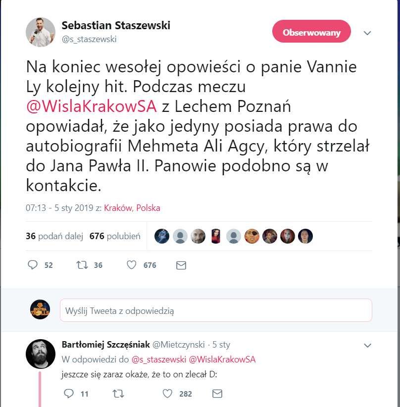 Zamachowiec, który strzelał do Papieża Polaka to… znajomy Vanna Ly! Obraz wpisu