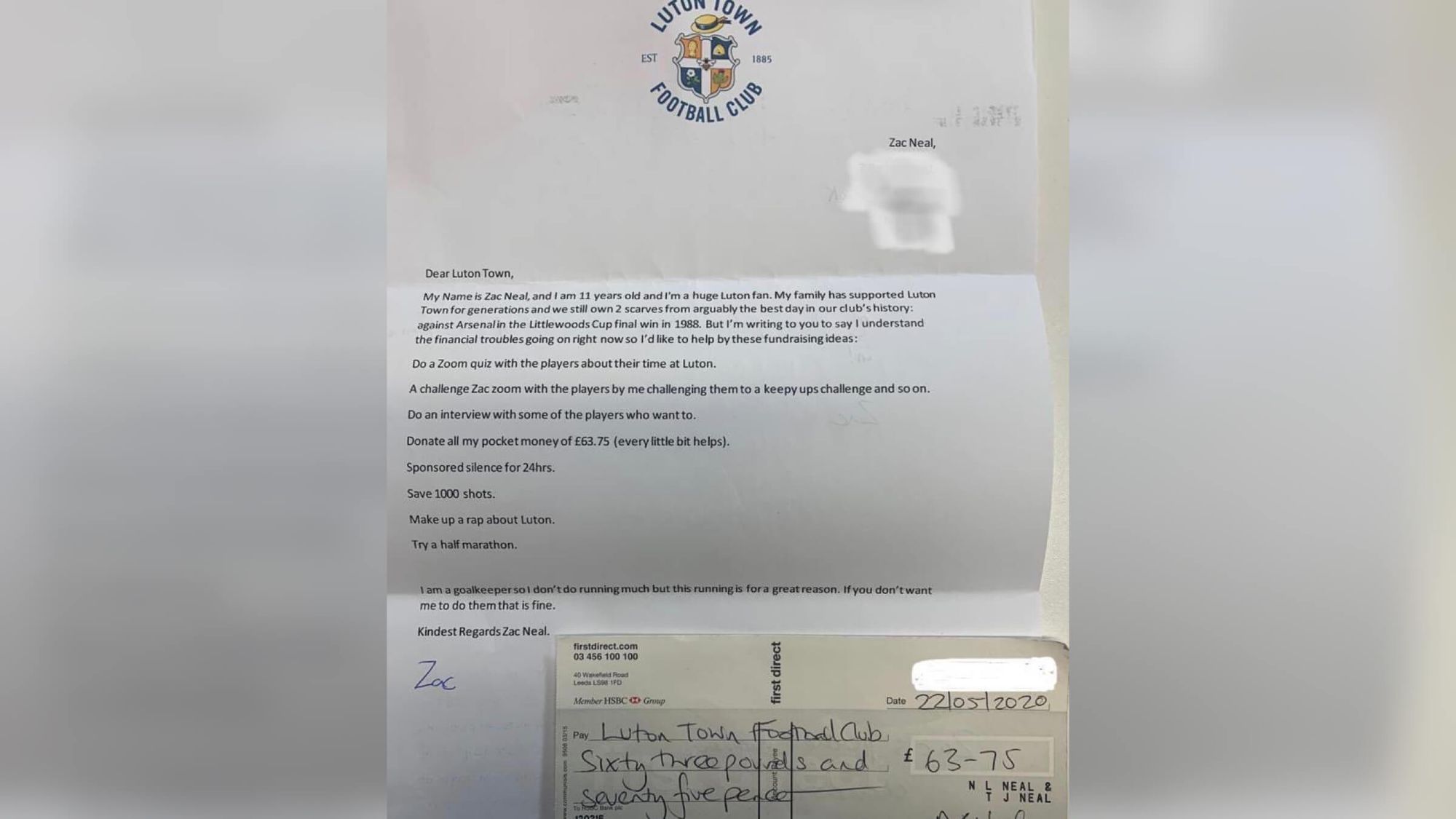 Piękny gest 11-letniego kibica! Chce pomóc swojemu klubowi! Obraz wpisu