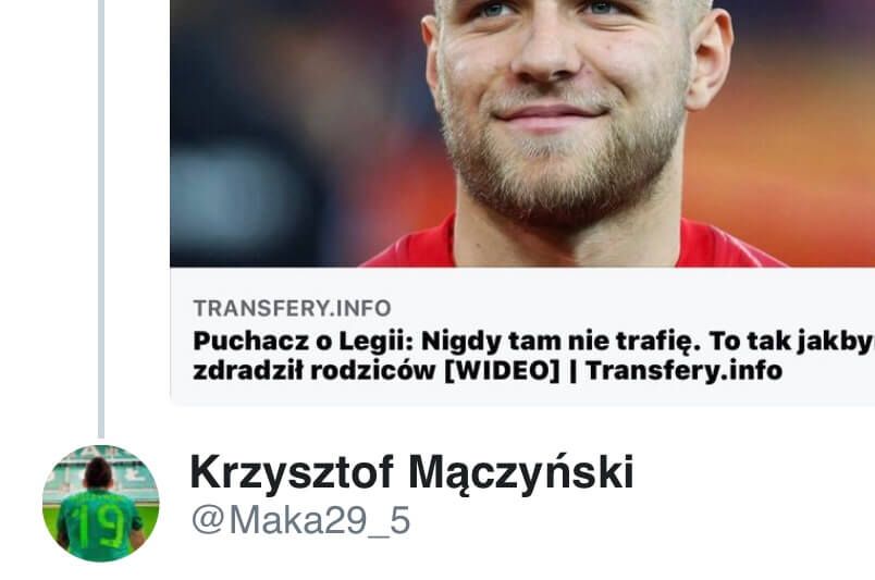 Puchacz atakuje… Mączyński odpowiada! Obraz wpisu