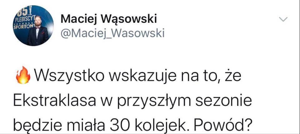 Koronawirus namieszał w polskiej piłce. Będą zmiany? Obraz wpisu