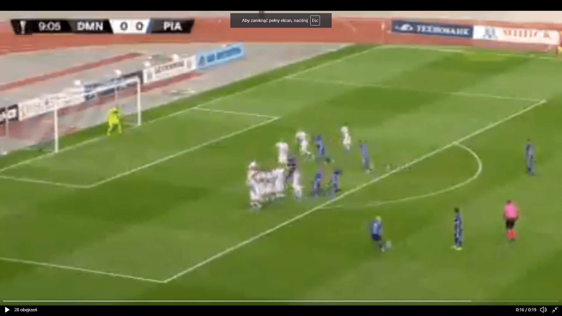 Piast prowadzi w Mińsku! Piękna bramka Lipskiego z rzutu wolnego [WIDEO] Obraz wpisu