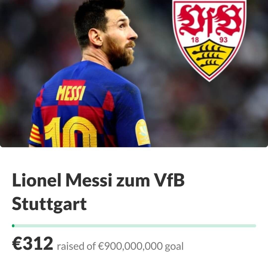 Niemiecki klub uruchomił zrzutkę na Messiego! Uzbierali już… Obraz wpisu