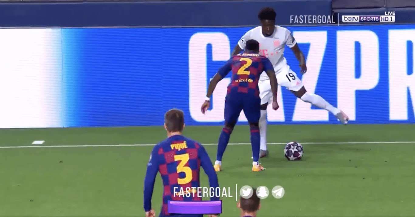 Davies zabawił się z Semedo! Co za rajd [WIDEO] Obraz wpisu