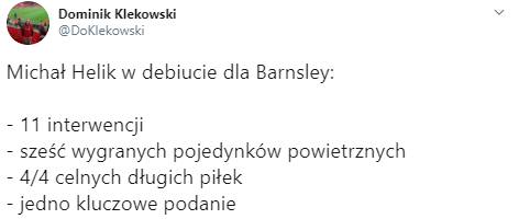 Debiut jak marzenie! Znakomity mecz Polaka w Anglii Obraz wpisu