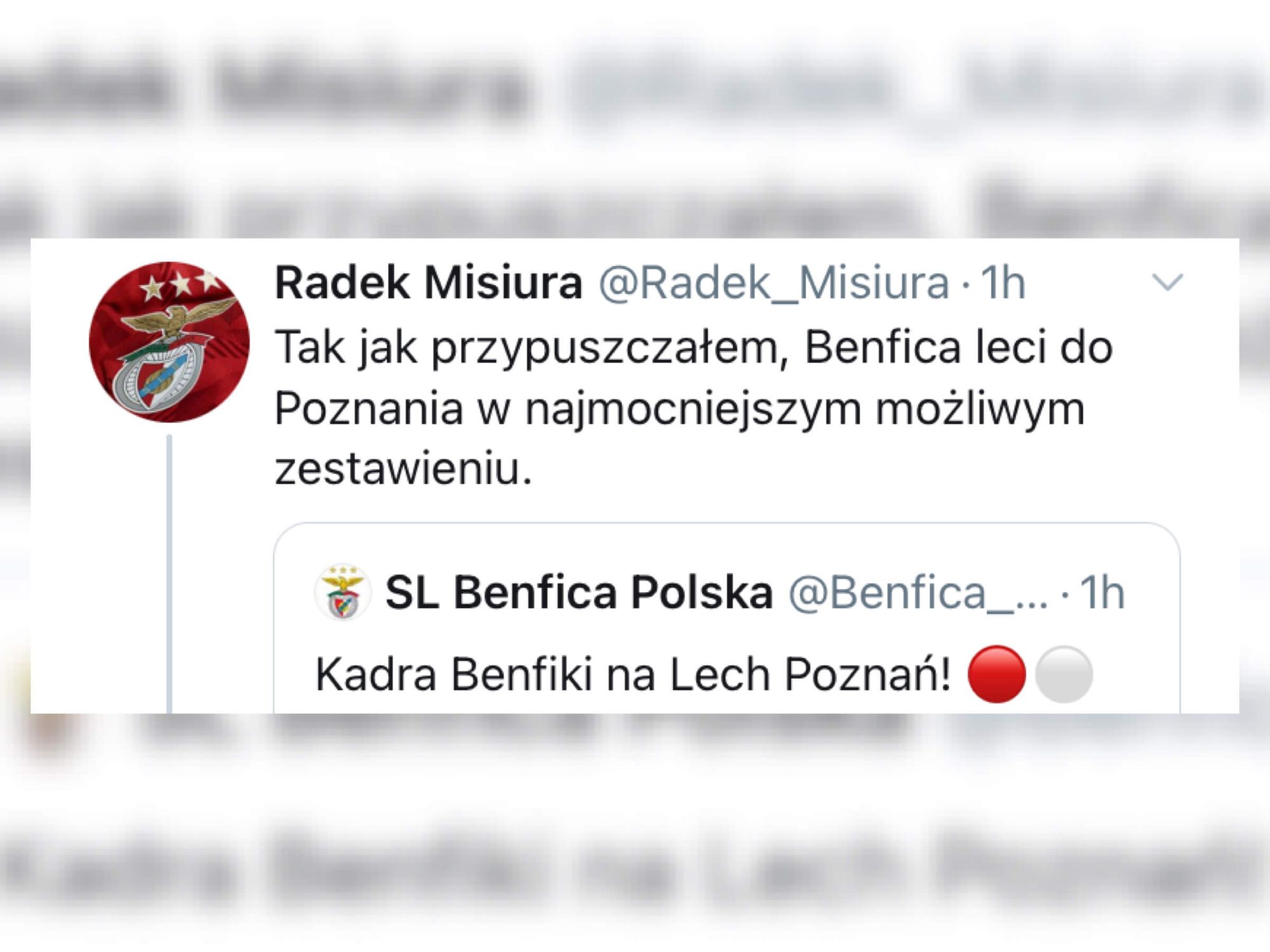 Benfica podała kadrę na mecz z Lechem! Bez zaskoczeń Obraz wpisu