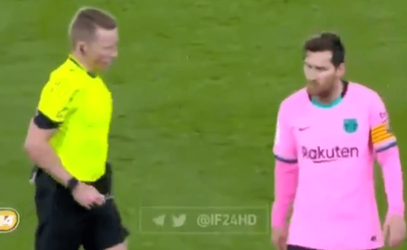 „Leo Messi zastraszał sędziego”. Były arbiter zabiera głos ws. akcji z meczu Barcelona – Dep. Alaves Obraz wpisu