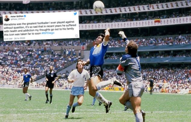 Upokorzony Anglik nadal nie wybaczył Maradonie. „Nie podoba mi się to, że nigdy nie przeprosił” Obraz wpisu