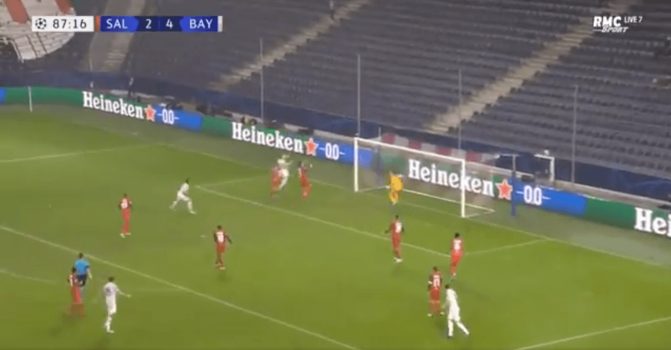 Lewandowski z dubletem! Świetna główka Polaka [WIDEO] Obraz wpisu