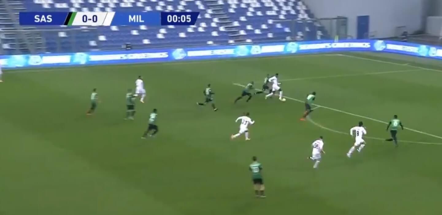 Co za otwarcie meczu w wykonaniu Milanu! Gol Leao w 7. sekundzie spotkania [WIDEO] Obraz wpisu