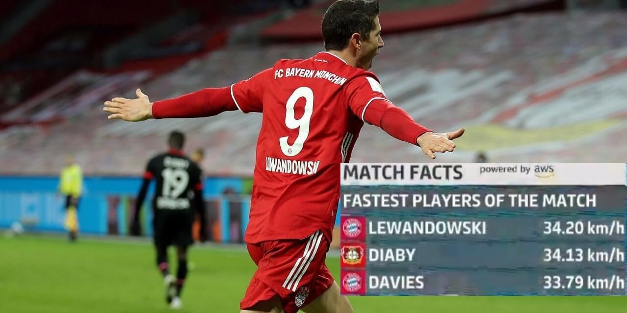 Lewandowski szybszy nawet od Daviesa! Polak z najlepszym sprintem w meczu Obraz wpisu