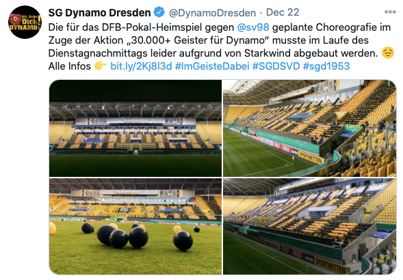 Niecodzienny gest niemieckich kibiców! Dwukrotnie wypełnili stadion Obraz wpisu