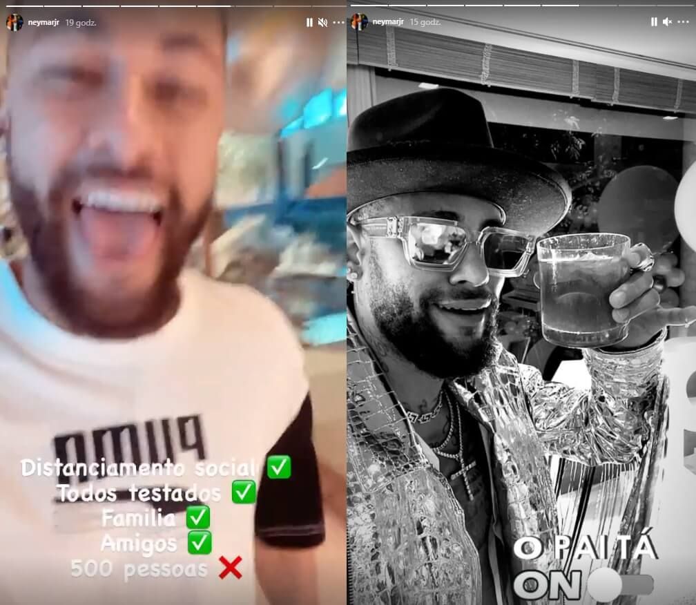 Neymar zaprzecza informacjom dot. jego imprezy sylwestrowej [WIDEO] Obraz wpisu