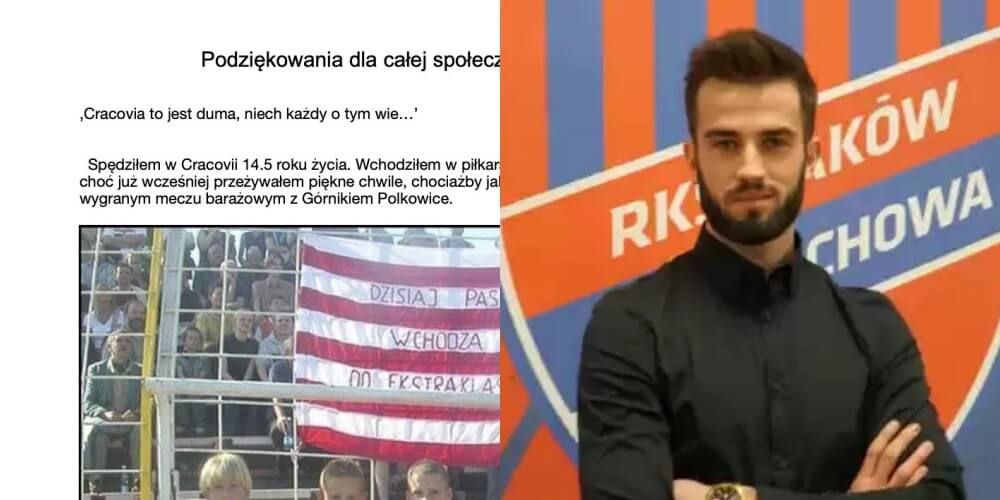 Klasa Mateusza Wdowiaka. Wychowanek Cracovii pożegnał klub, mimo konfliktu Obraz wpisu
