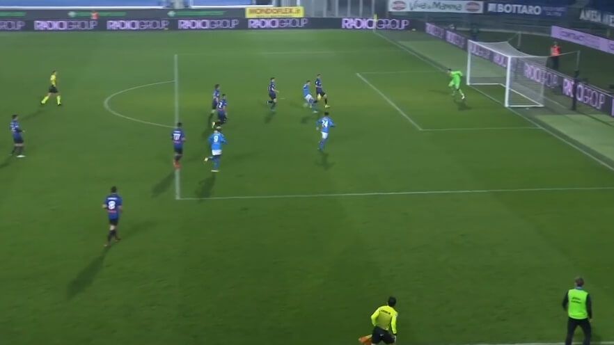 Kolejna bramka Piotra Zielińskiego! Polak daje wyrównanie Napoli [WIDEO] Obraz wpisu