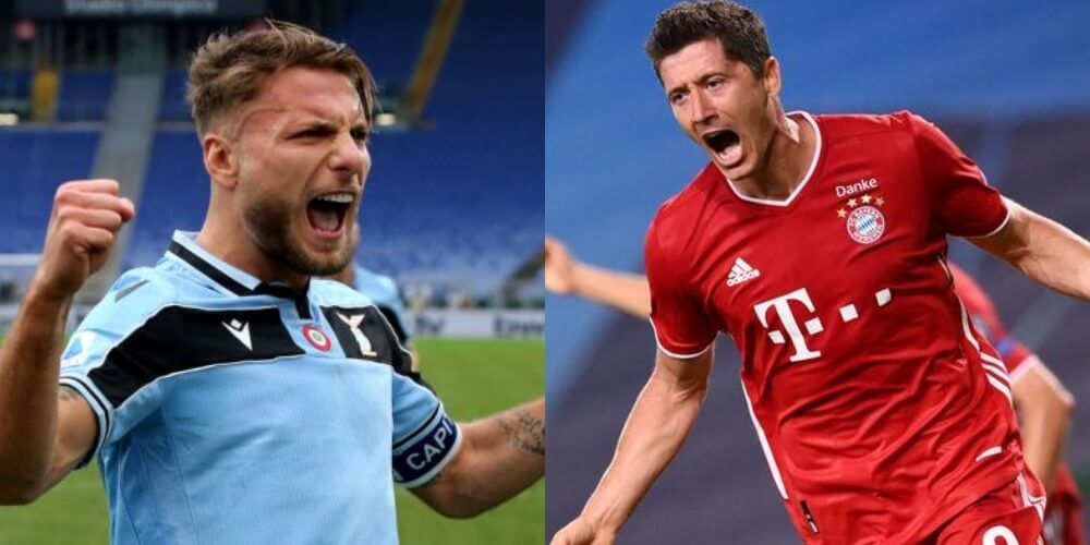 Lewandowski z wielkim szacunkiem o Immobile. „Jest jednym z najlepszych w Serie A” Obraz wpisu
