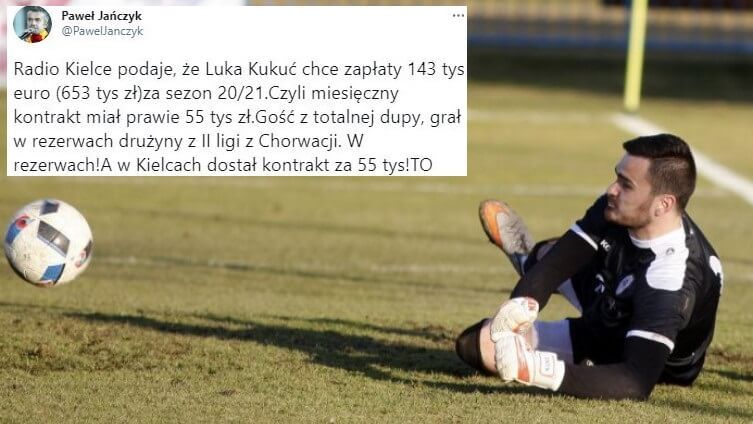 Bośniacki bramkarz w sierpniu rozwiązał kontrakt z Koroną Kielce. Teraz chce wypłaty za TEN sezon Obraz wpisu