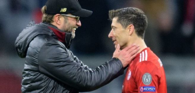 Jurgen Klopp gratuluje Robertowi Lewandowskiemu. „Jestem naprawdę szczęśliwy z twojej nagrody” Obraz wpisu
